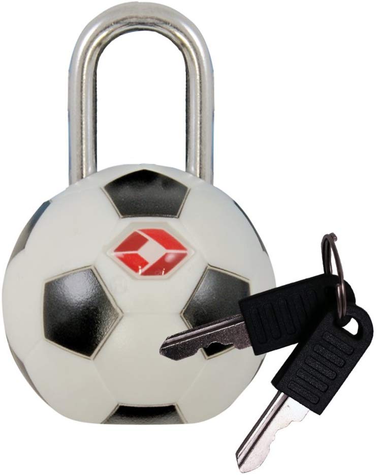 Stanley TSA Fußballschloss Vorhängeschloss in Fußballform