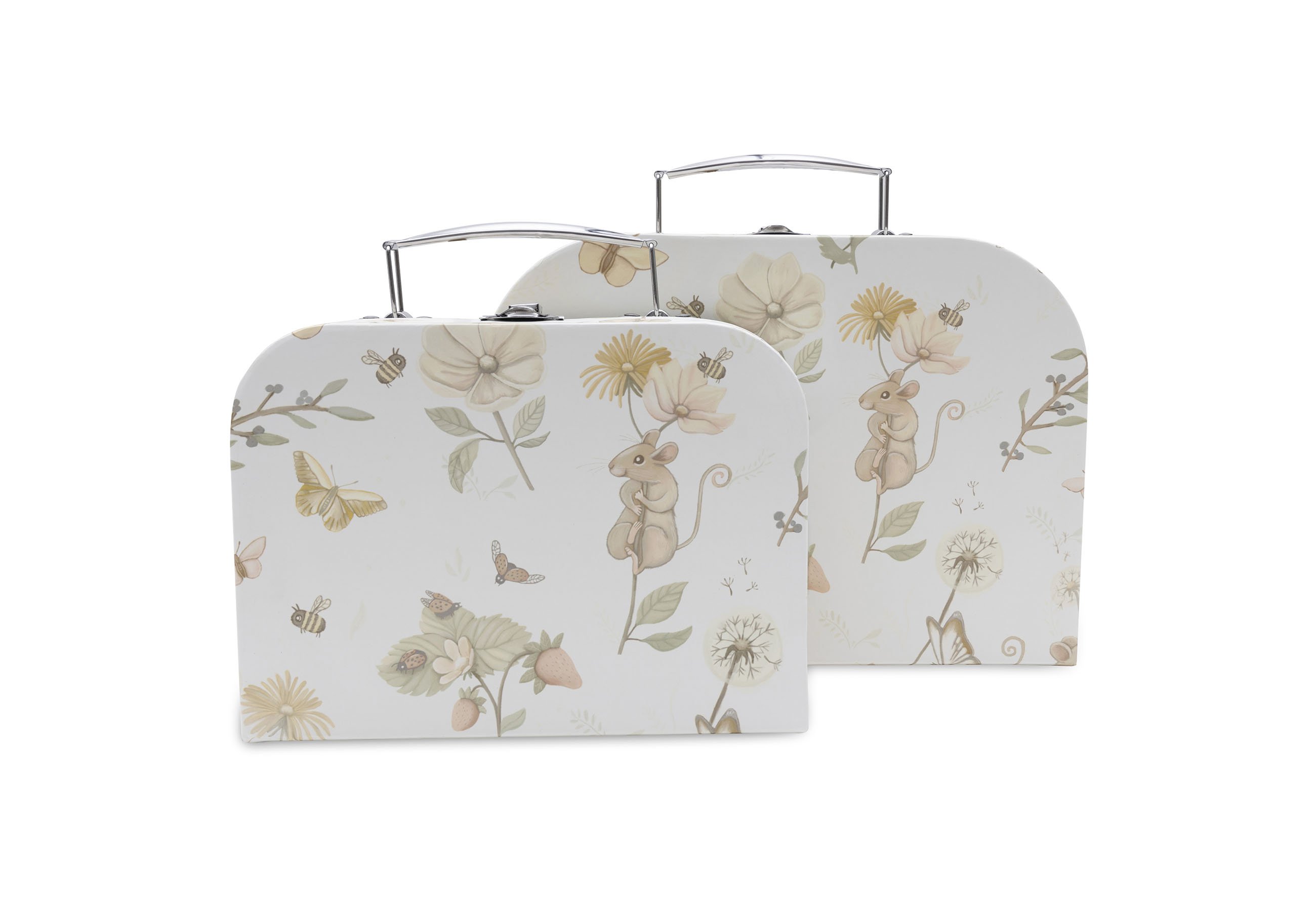 Jollein Spielkoffer Dreamy Mouse Maus 2er Set Jollein Spielkoffer Dreamy Mouse Maus 2er Set