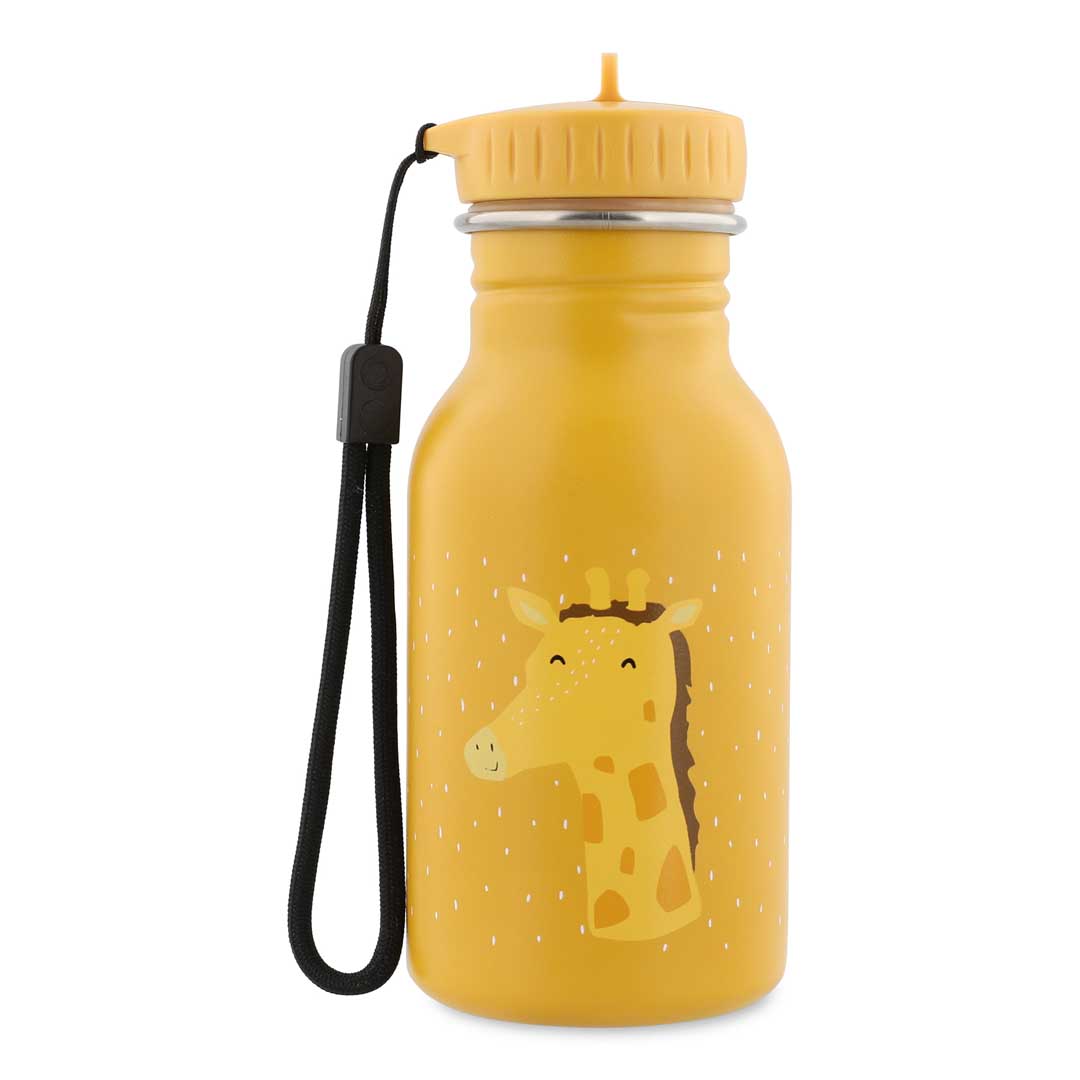 Trixie Baby Trinkflasche aus Edelstahl Mr Giraffe gelb 350 ml