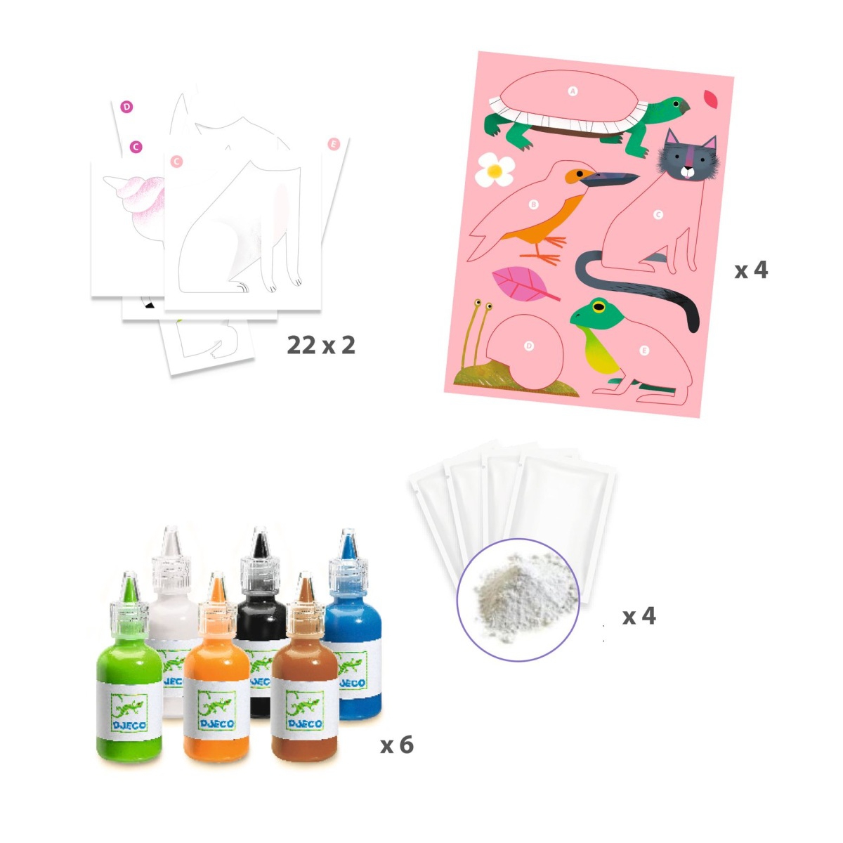 Djeco Workshop Marmorpapier