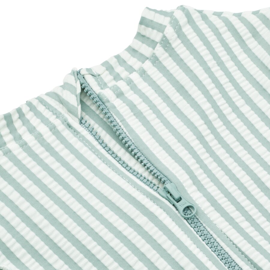 Liewood Sille Schwimmanzug Badeanzug Blue White 116 Liewood Sille Schwimmanzug Badeanzug Blue White 116