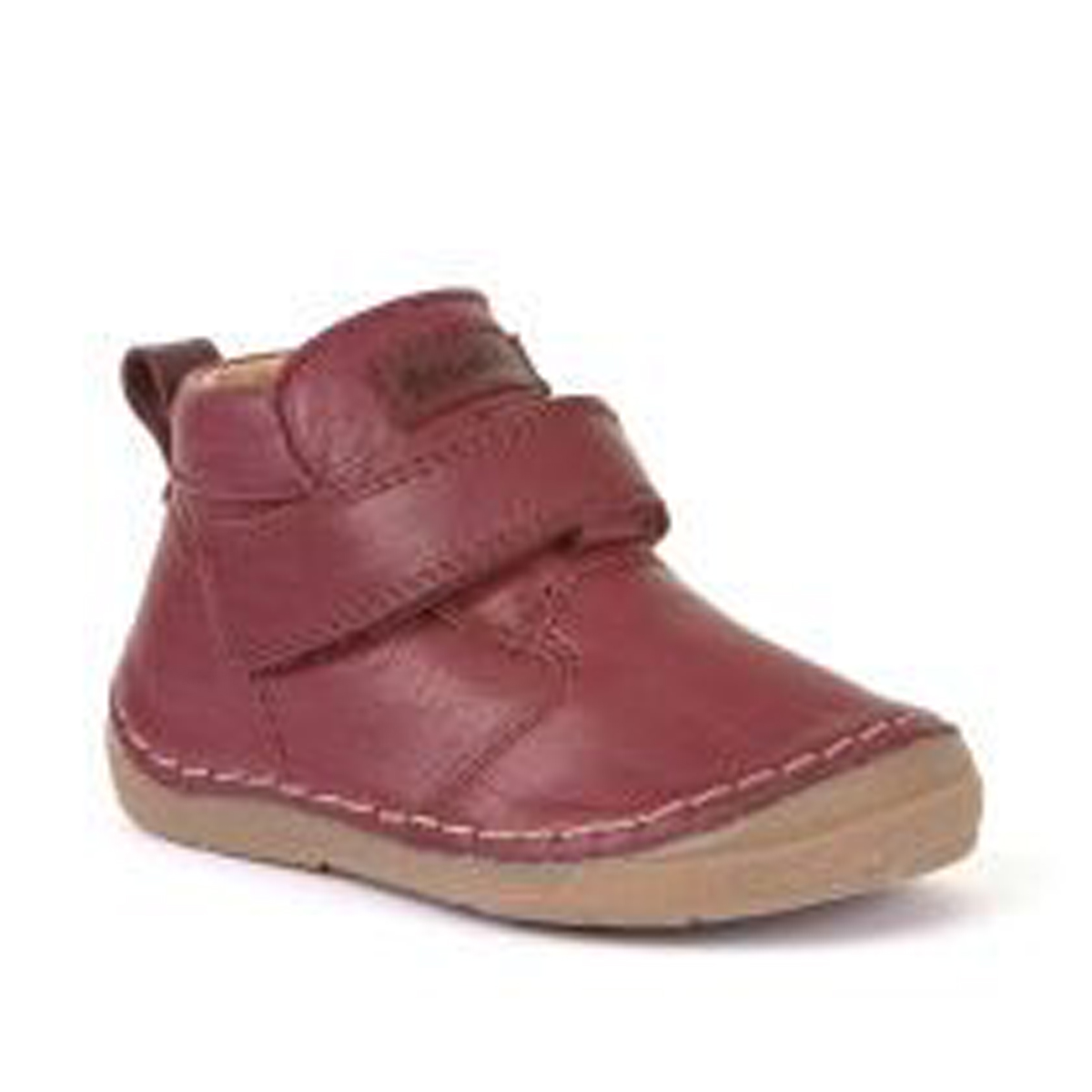 Froddo Schuhe Kinderschuhe aus Leder mit Klettverschluss Bordeaux Pink 25