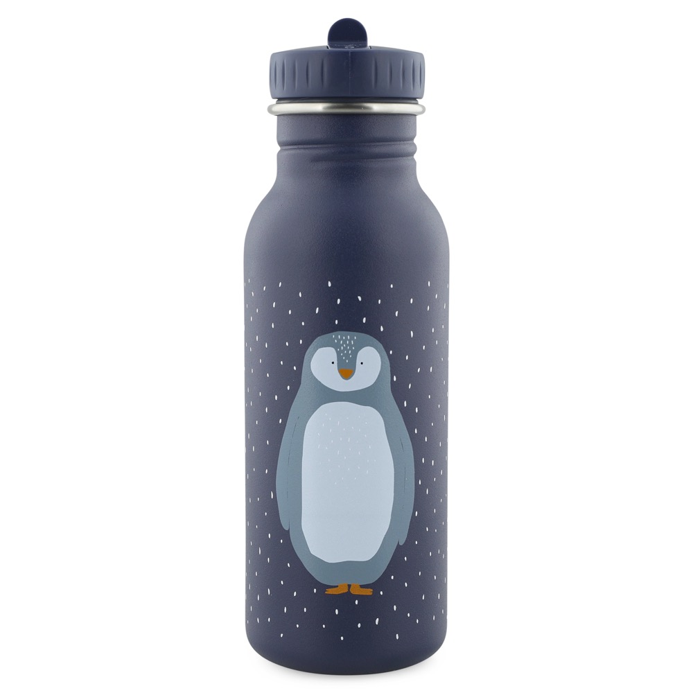 Trixie Trinkflasche aus Edelstahl Mr Penguin Pinguin blau 500ml Trixie Trinkflasche aus Edelstahl Mr Penguin Pinguin blau 500ml