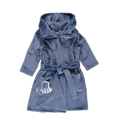 Little Dutch Kinder-Bademantel Ocean blau 74/80