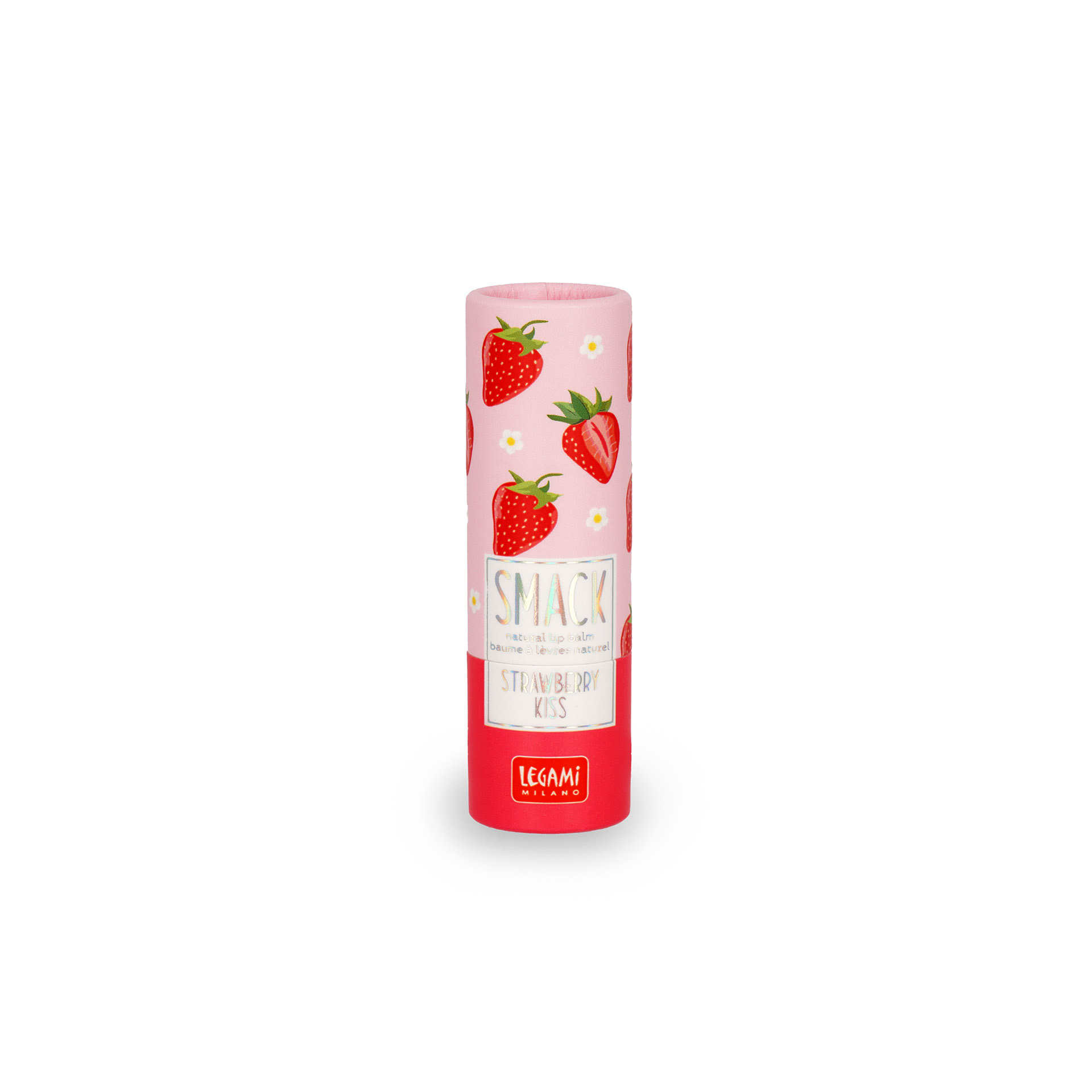 Legami Lippenpflegestift Smack Strawberry Erdbeere