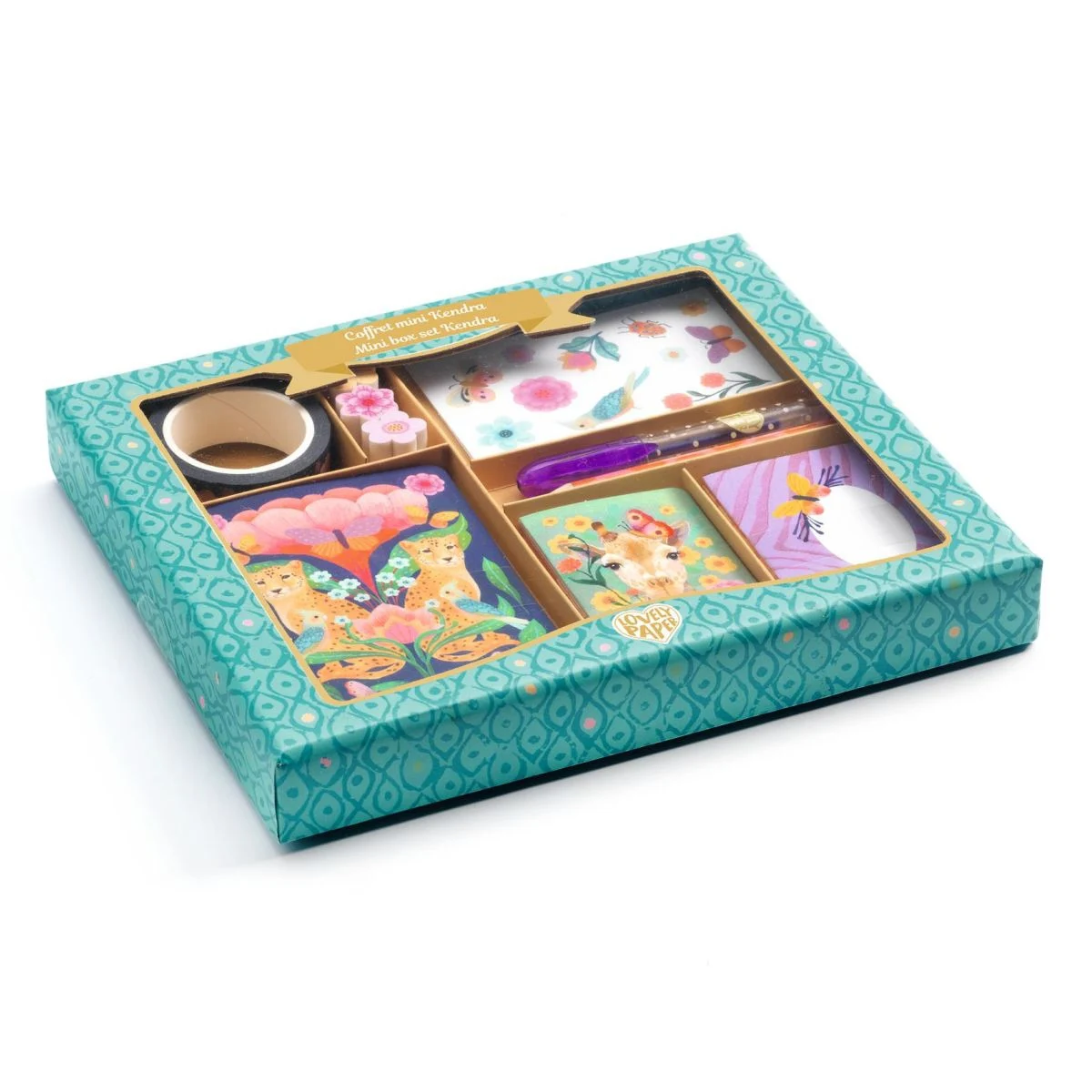 Djeco Mini Geschenkbox Briefpapier Kendra