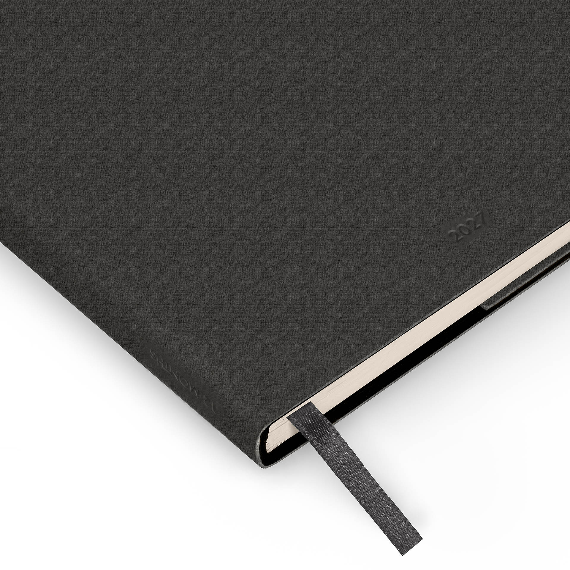 Legami Kalender Terminplaner für 12 Monate Wochenübersicht Small 2027 Black Suit