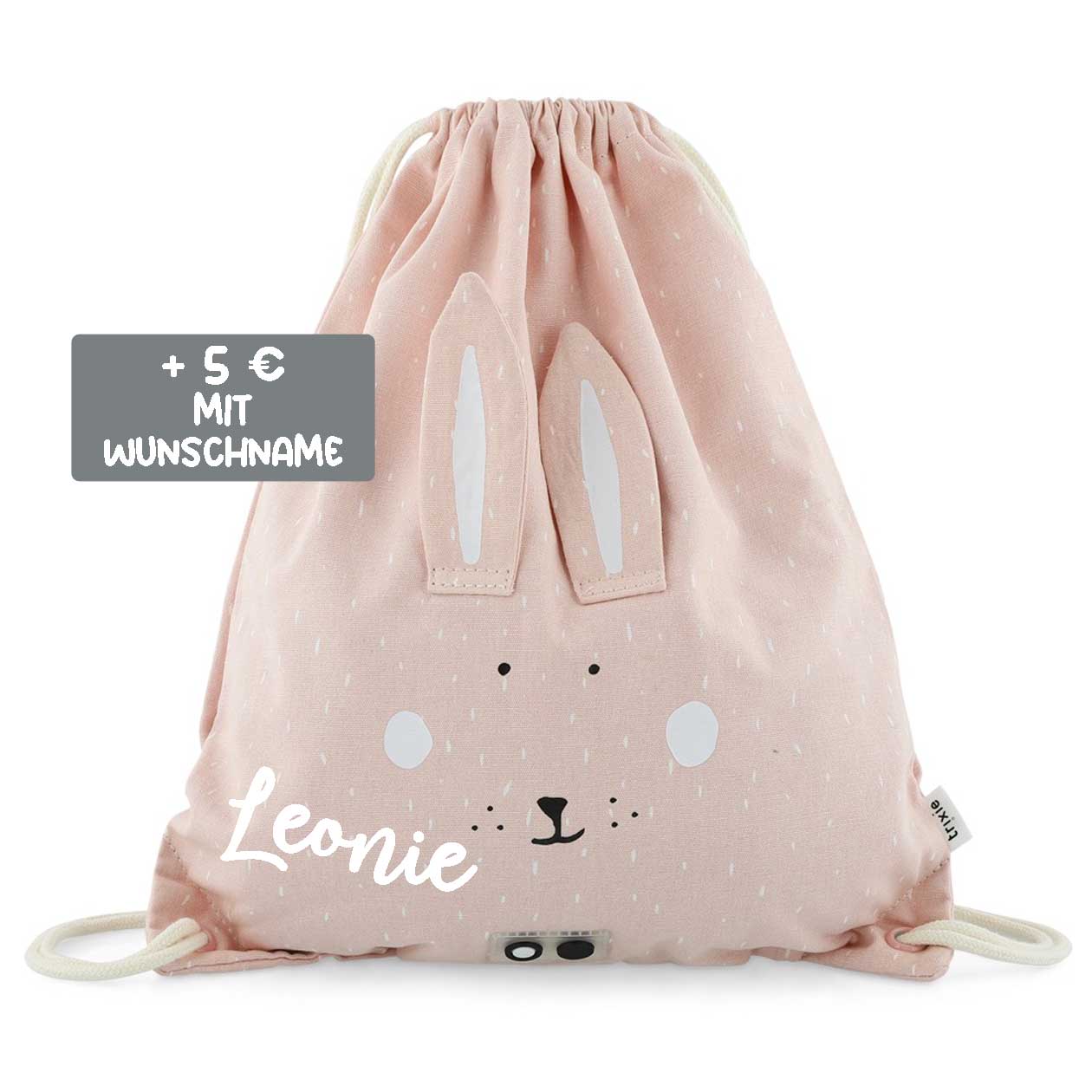Trixie Turnbeutel Turntasche Mrs Rabbit Hase rosa Trixie Turnbeutel Turntasche Mrs Rabbit Hase rosa