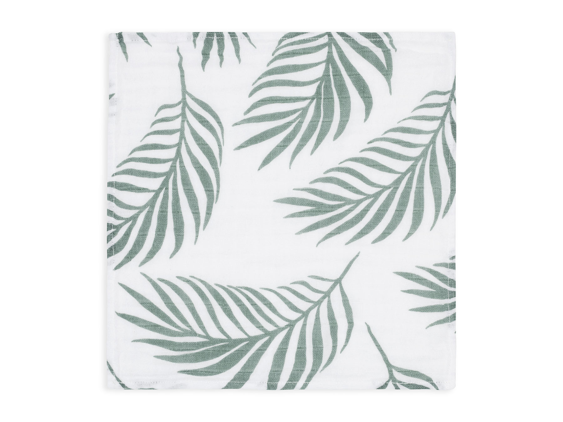 Jollein Spucktuch Hydrophil 70 x 70 cm Nature Grün 4 Stück
