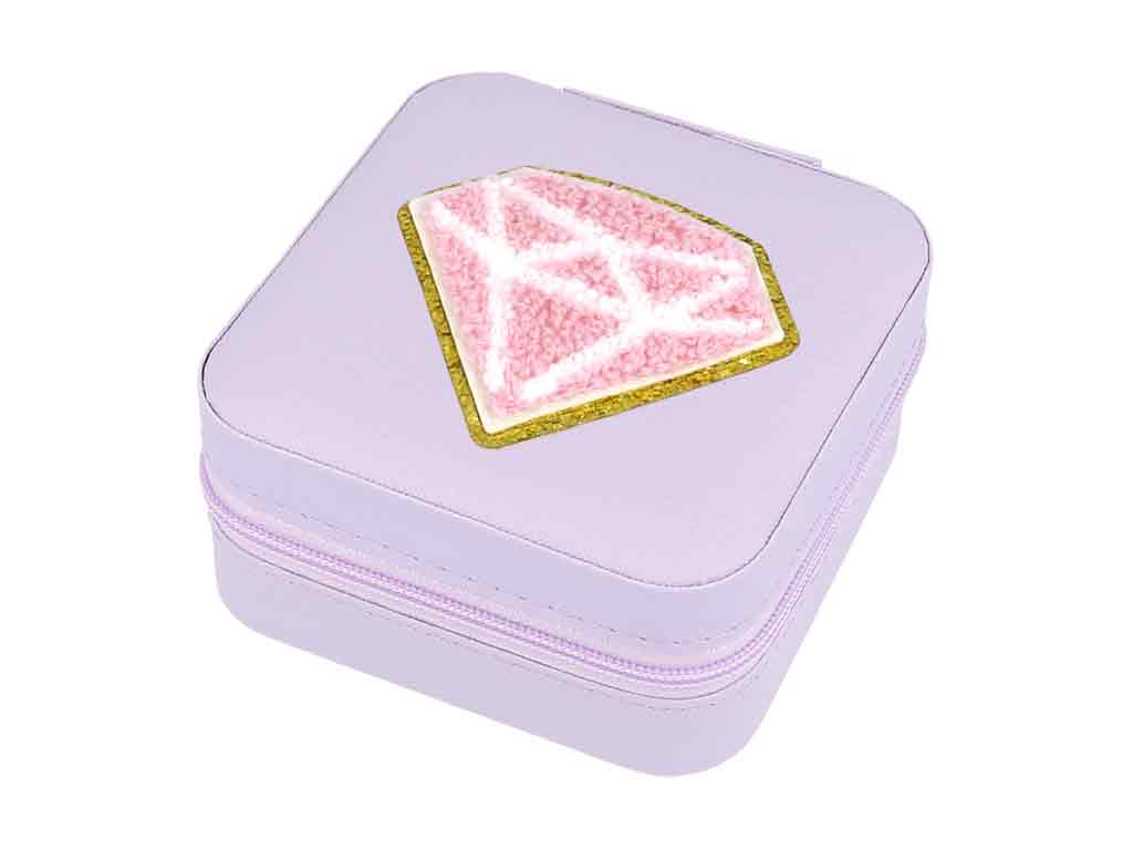 BB Klostermann Schmuckbox Diamant lila