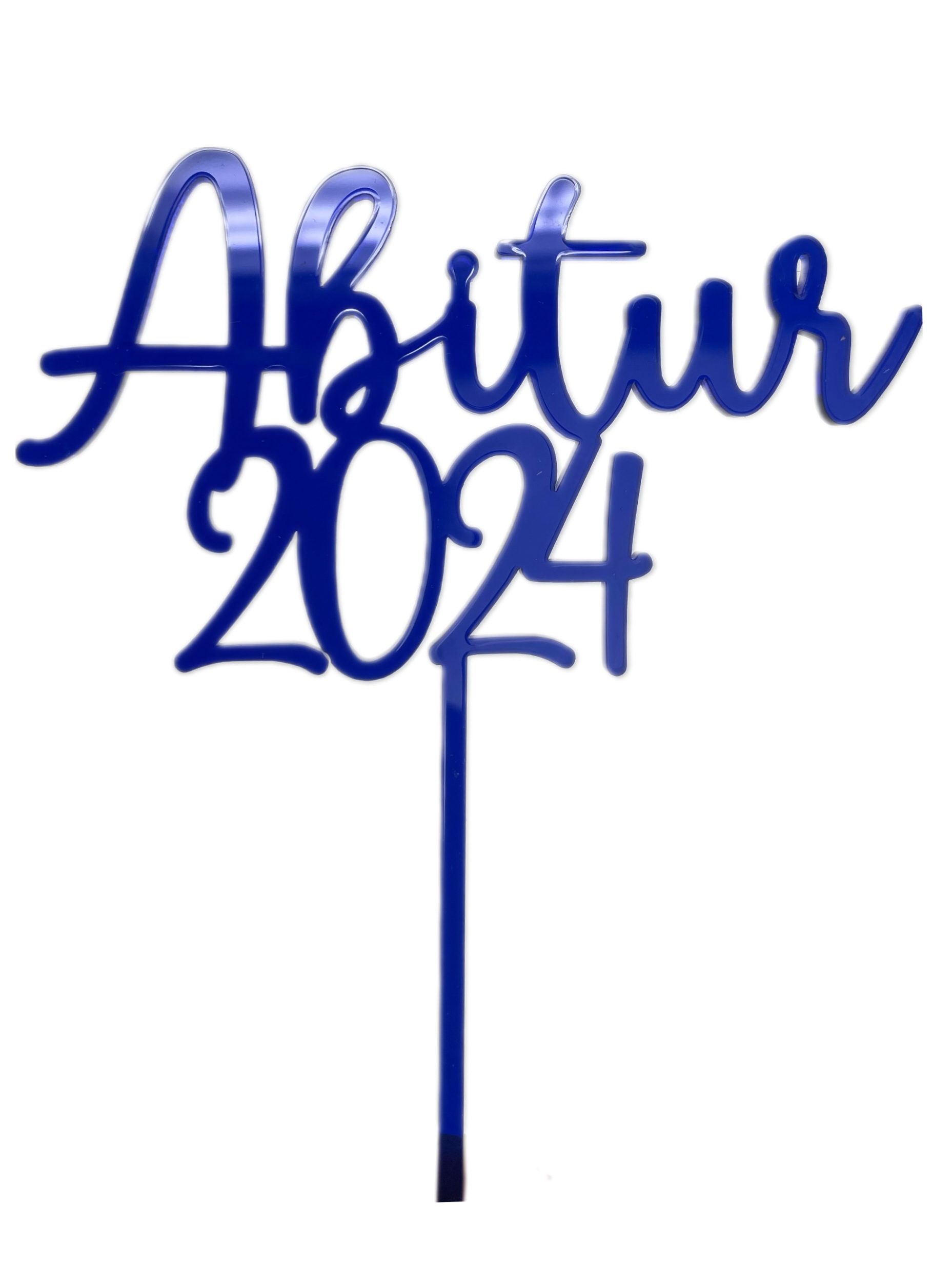 Cake-Topper Tortenstecker Acryl Abitur 2025 Cake-Topper Tortenstecker Acryl Abitur 2025
