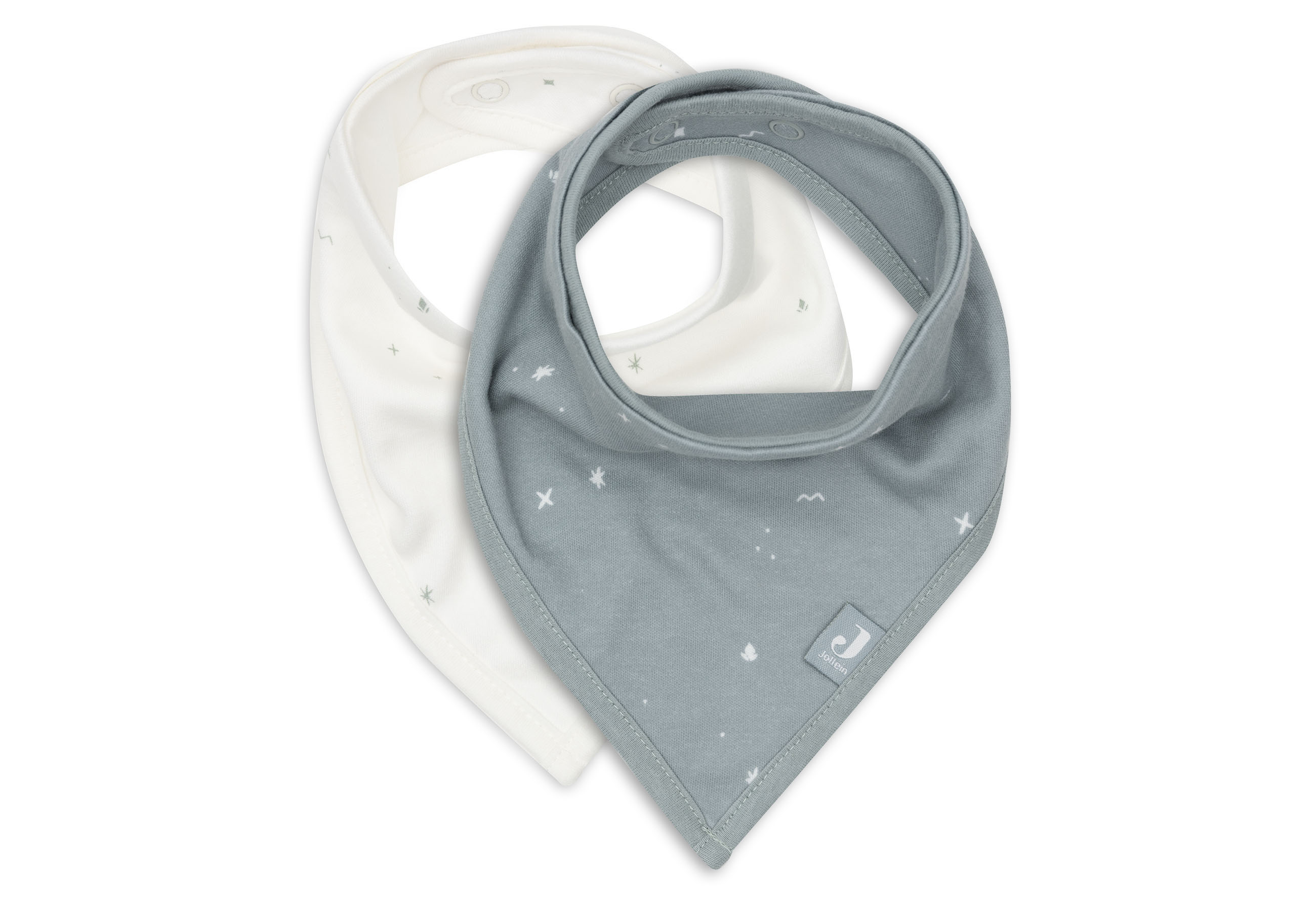Jollein Lätzchen Bandana Twinkling Sea Green 2 Stück