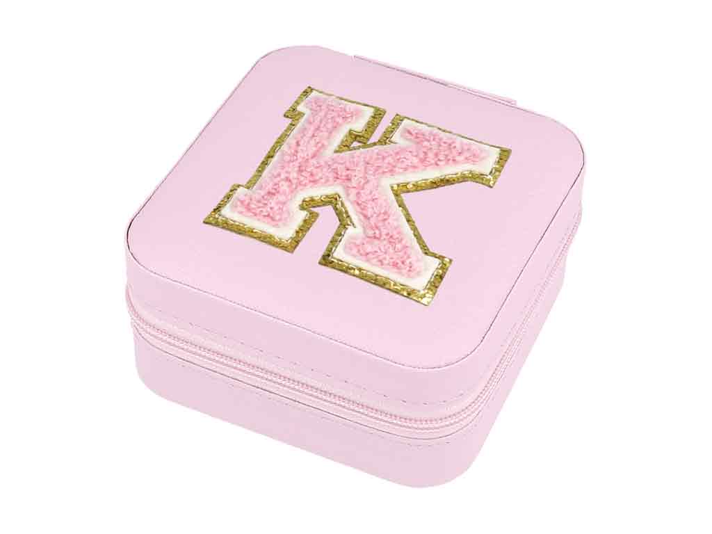 BB Klostermann Schmuckbox Buchstabe K Rosa