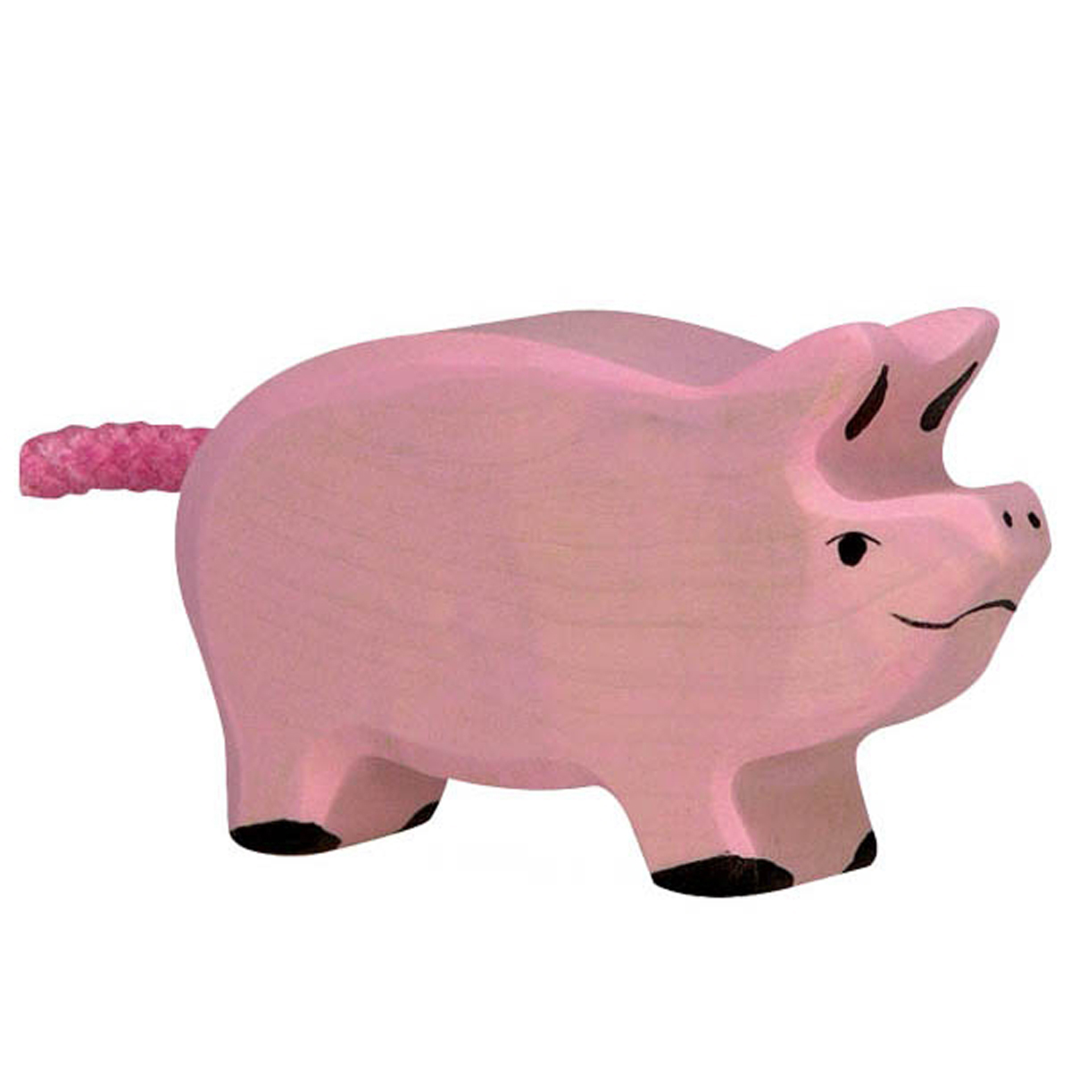 Holztiger Ferkel Holzferkel kleines Schwein 80066