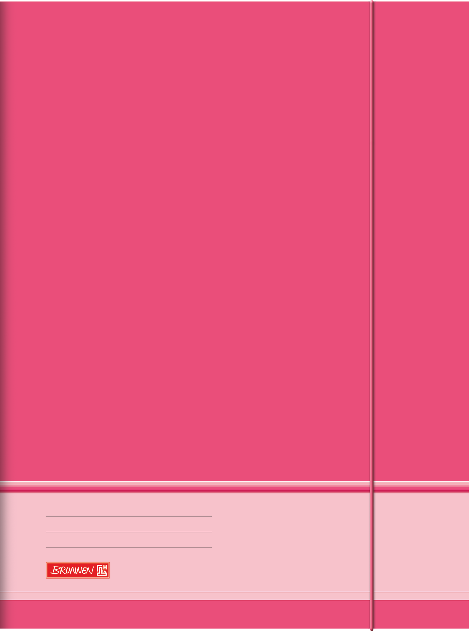 Brunnen Sammelmappe A3 Trend mit Gummizug sortiert