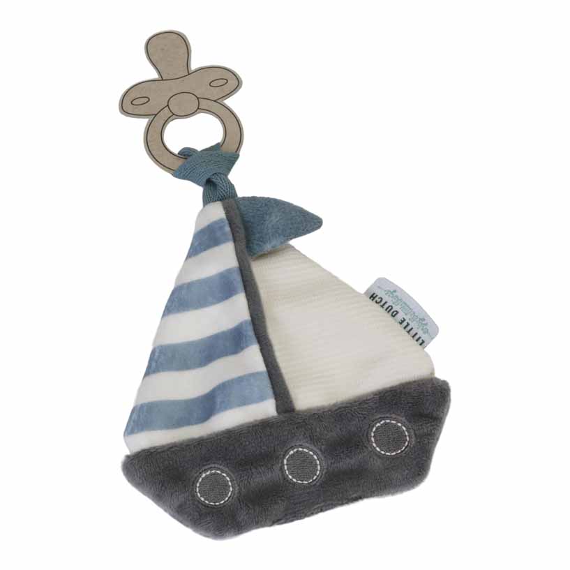 Little Dutch Schnullertuch Segelboot Sailors Bay