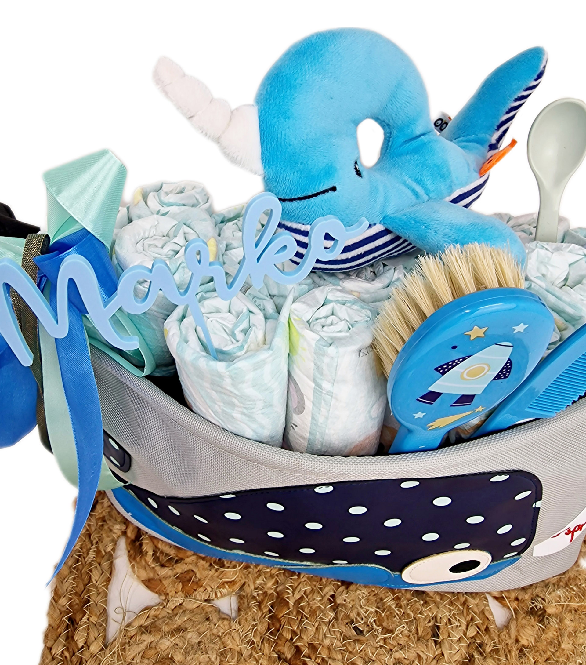 Elfenstall Windeltorte 3 Sprouts Kinderwagentasche Wal Elfenstall Windeltorte 3 Sprouts Kinderwagentasche Wal