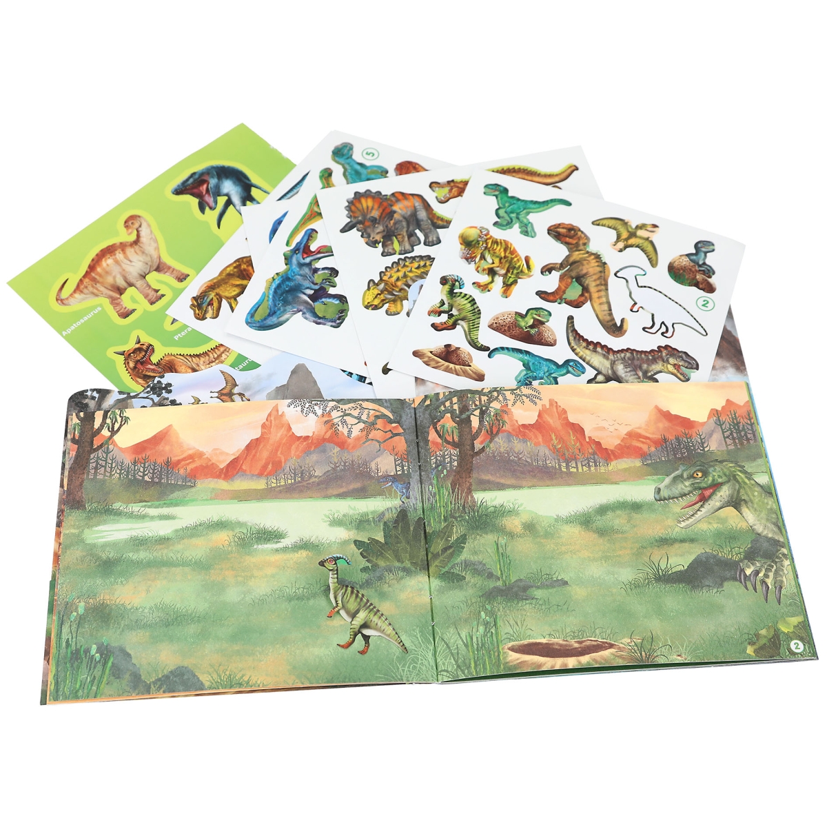 Dino World Mini Sticker Fun Stickerheft Dino World Mini Sticker Fun Stickerheft