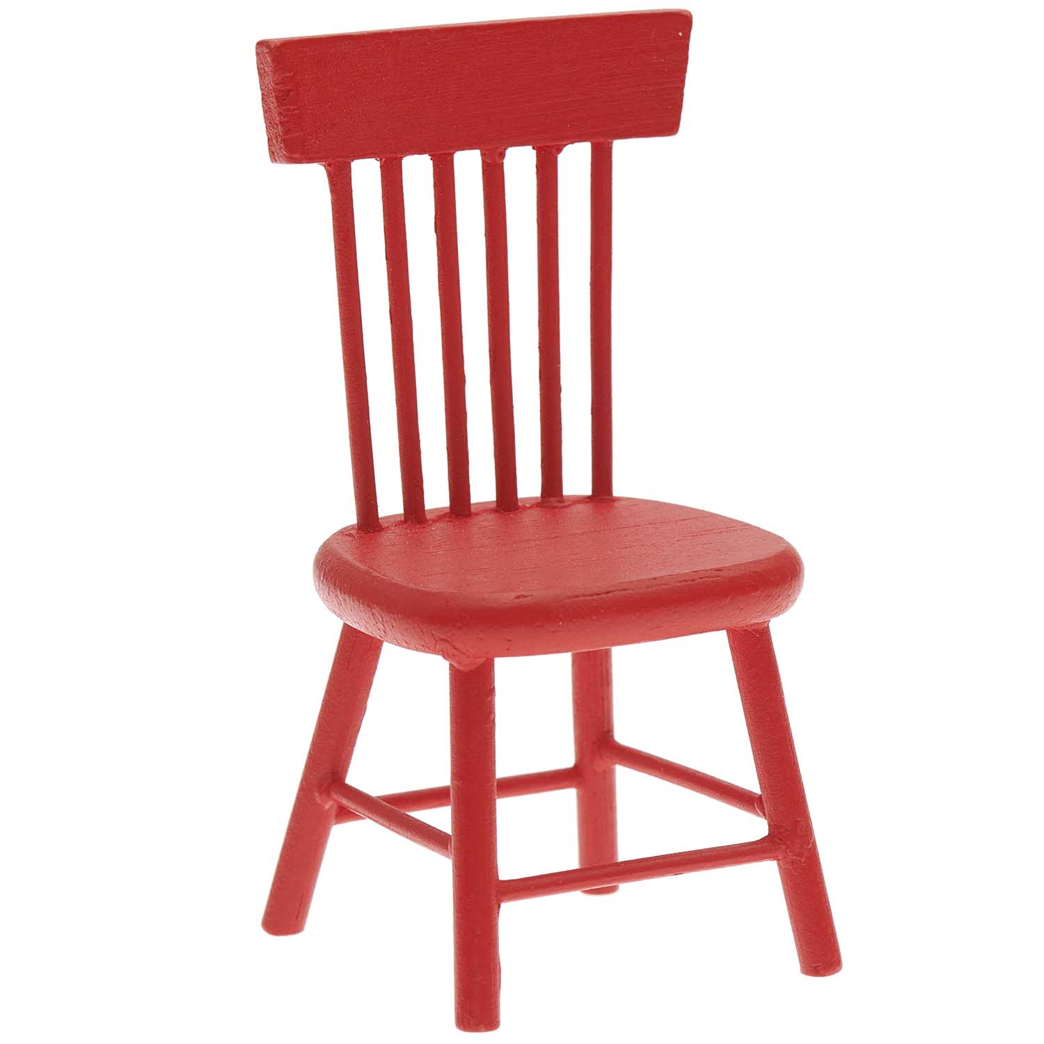 Rico Design Miniatur Stuhl rot