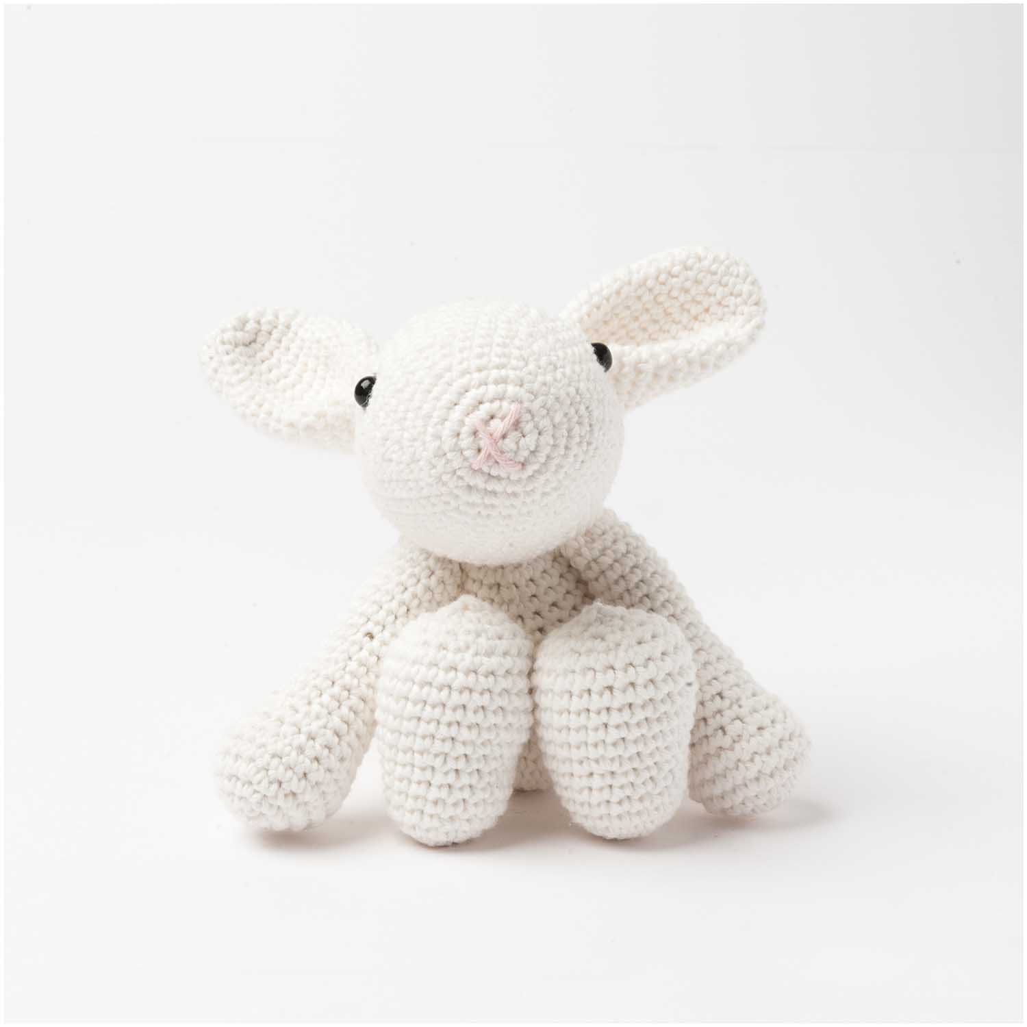Rico Design Kinder Häkel-Set Bastelset Ricorumi Puppies Hase