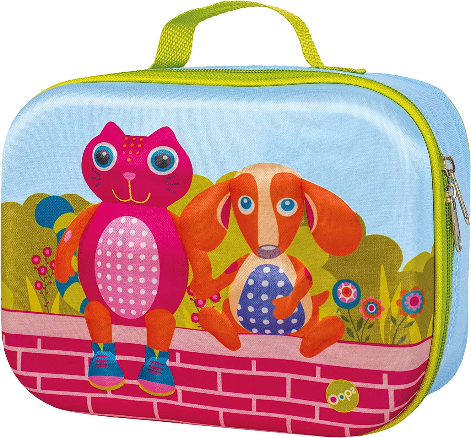 Oops Lunchtasche Lunchbox 3D Print für Kinder Happy Snack City 