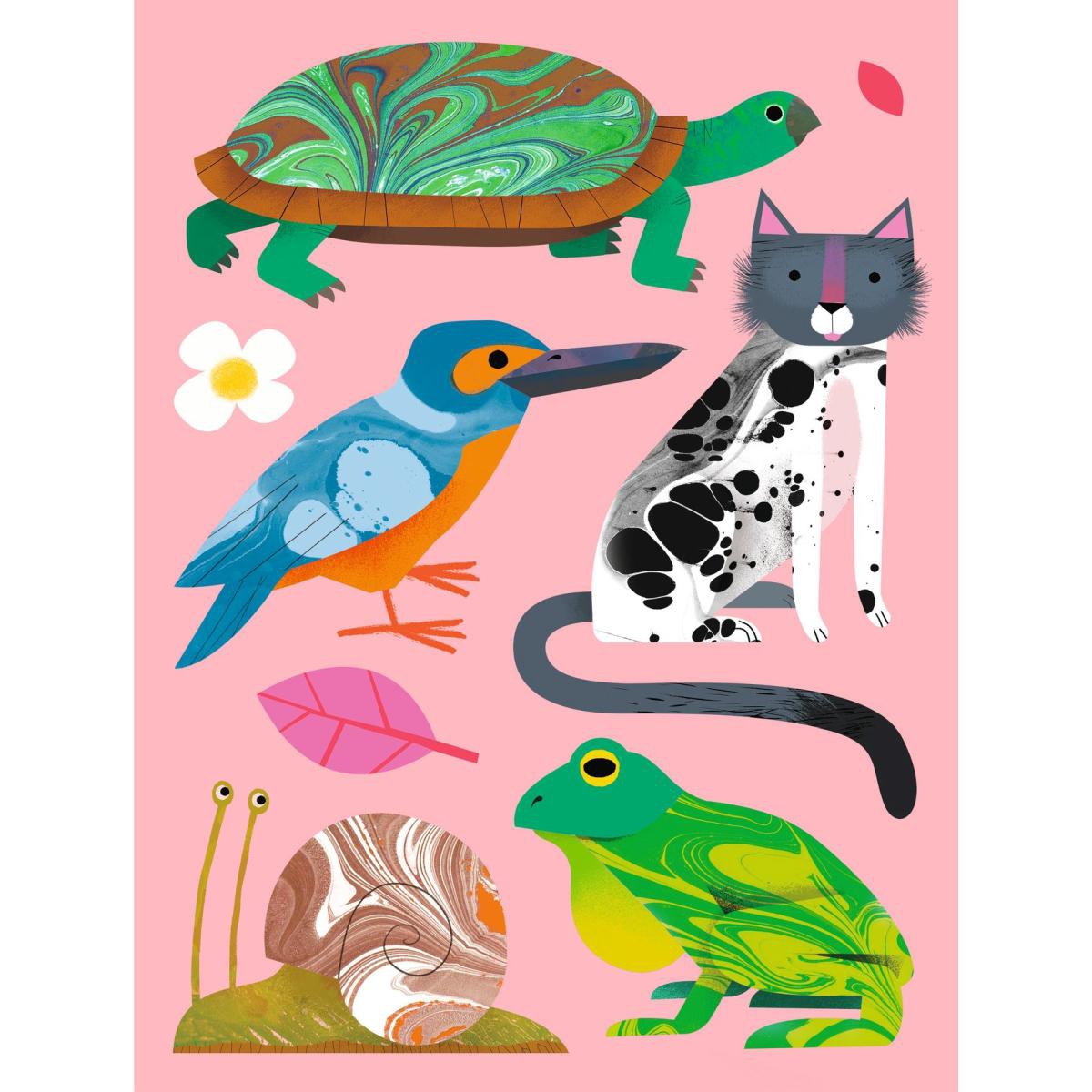 Djeco Workshop Marmorpapier