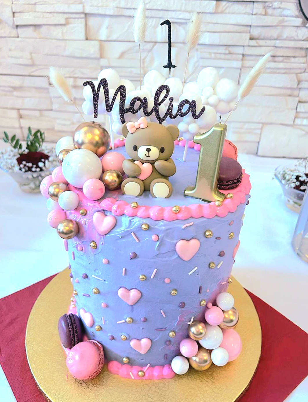 Personalisierter Topper aus Holz mit Wunschname. einzeilig Personalisierter Cake Topper aus Acryl mit Wunschname