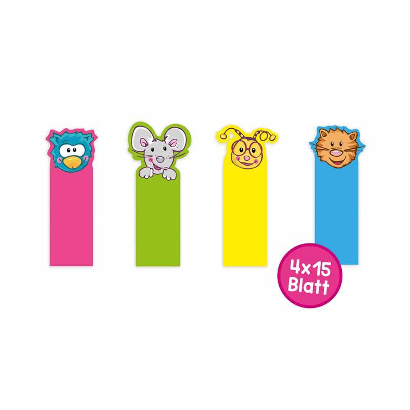 Trendhaus ABC Champions Sticky Notes 4er Set im Etui 60 Blatt Trendhaus ABC Champions Sticky Notes 4er Set im Etui 60 Blatt
