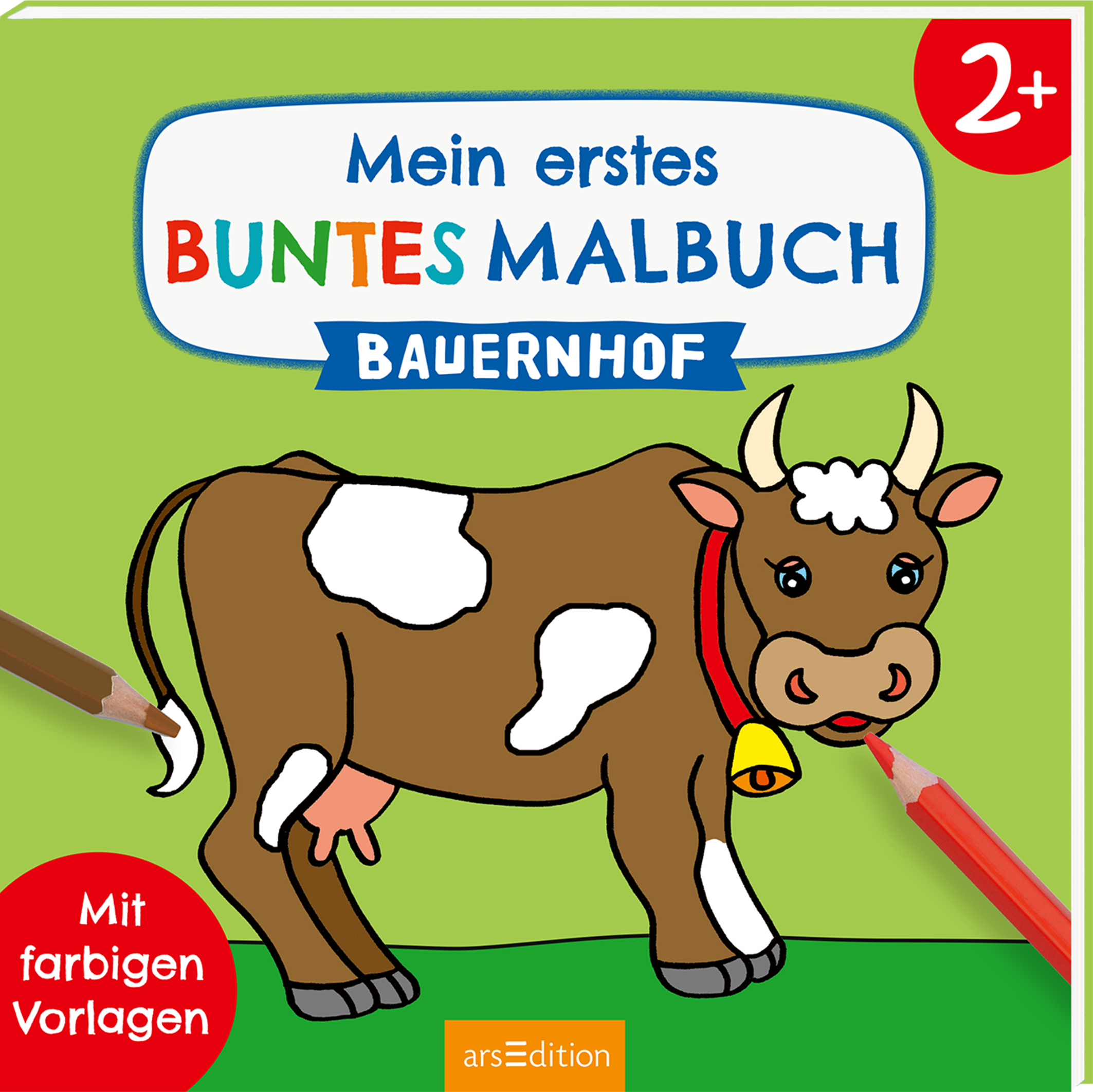 Mein erstes Buntes Malbuch ab 2 Jahren