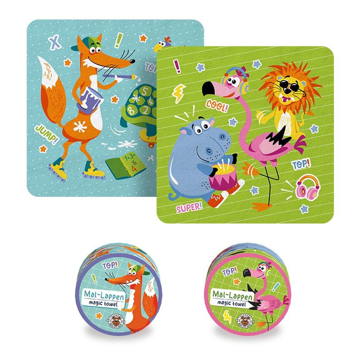 Trendhaus ABC Champions Mallappen Magisches Handtuch Magic Towel