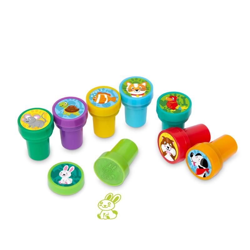 Trendhaus Haustiere Stempel selbstfärbend, 8-fach sortiert Trendhaus Haustiere Stempel selbstfärbend, 8-fach sortiert