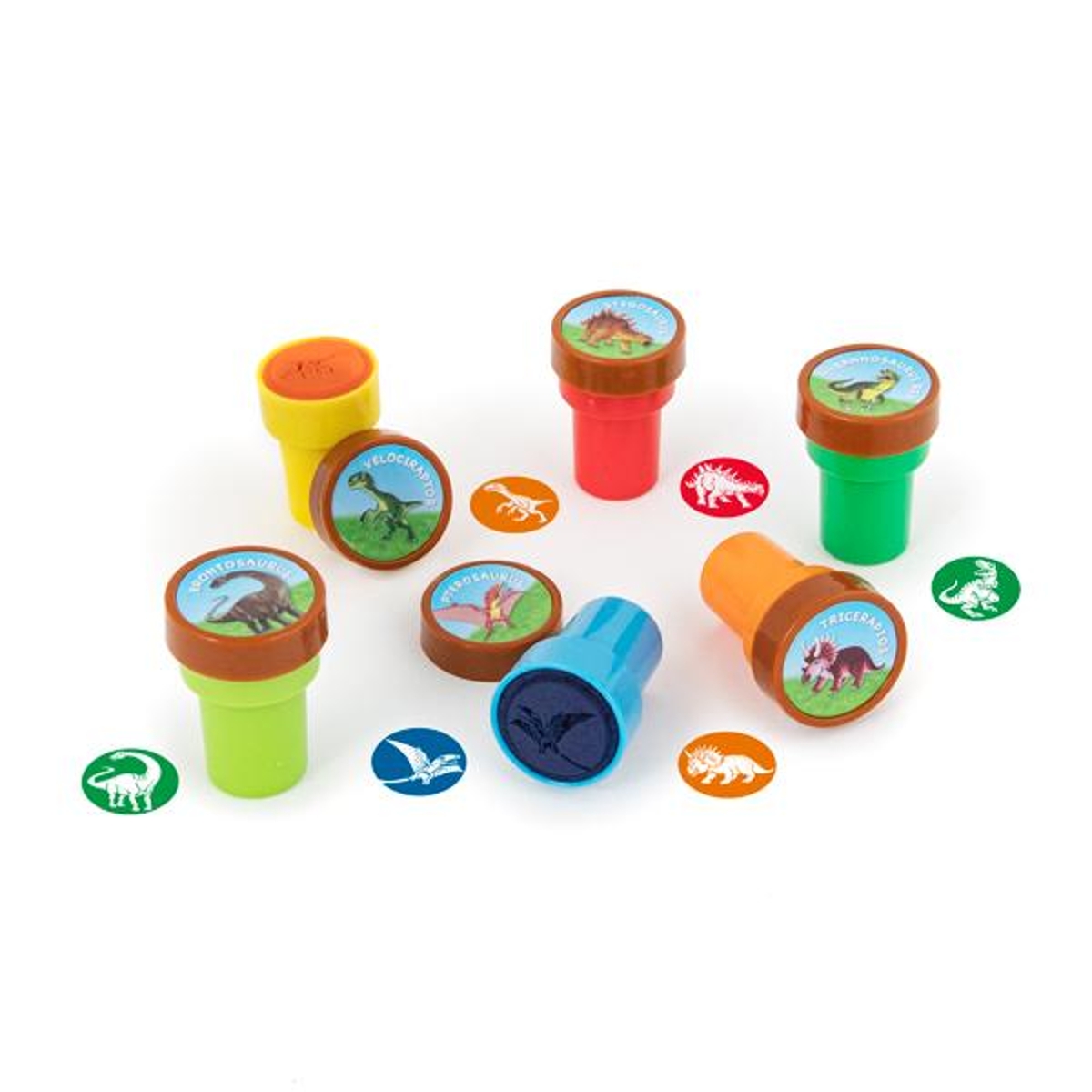 Trendhaus Dinosaurier-Arten Stempel selbstfärbend sortiert