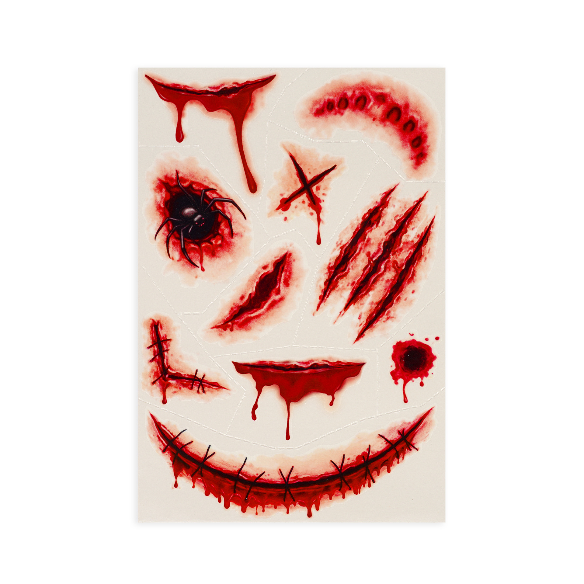 Legami Abziehtattoos Creepy Tattoos Narben