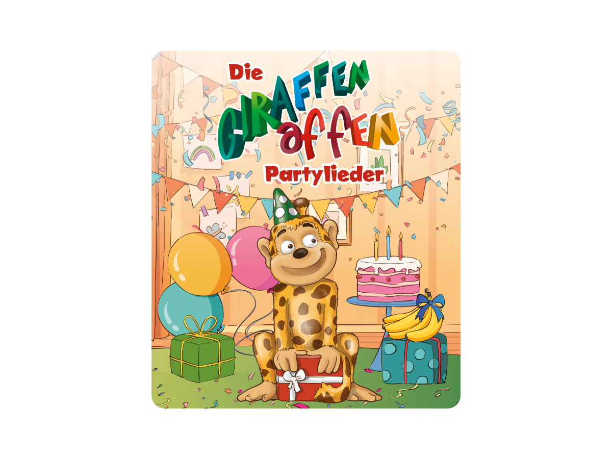 Tonies Die Giraffenaffen Partyhits ab 6 Jahren