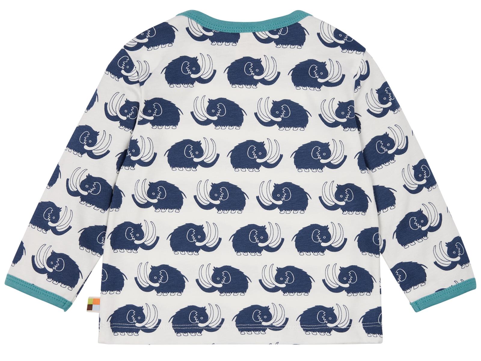 Loud + Proud Kinder langarm Shirt ultramarin Mammut