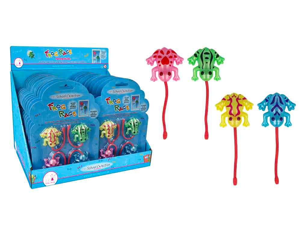 Fensterläufer Window Walker Frog Race Frosch