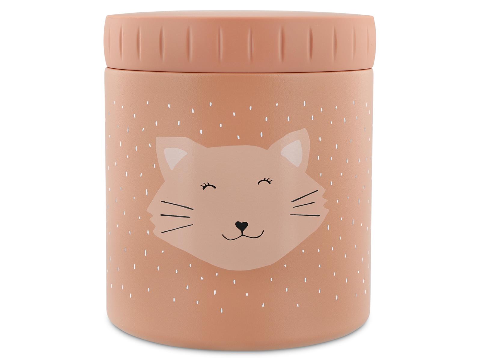 Trixie Baby Isolierbehälter Lunchbox Edelstahl Mrs Cat Katze 300 ml
