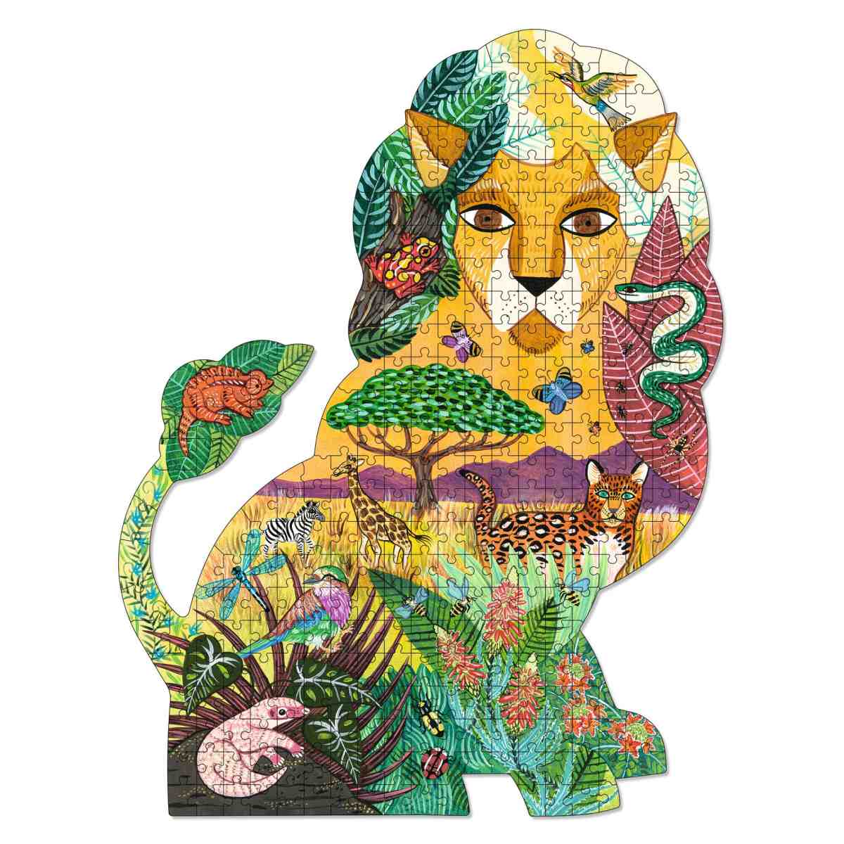 Djeco Puzz'Art Puzzle Löwe 350 Teile Djeco Puzz'Art Puzzle Löwe 350 Teile