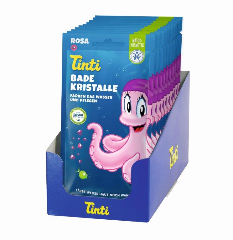 Tinti Badekristalle rosa