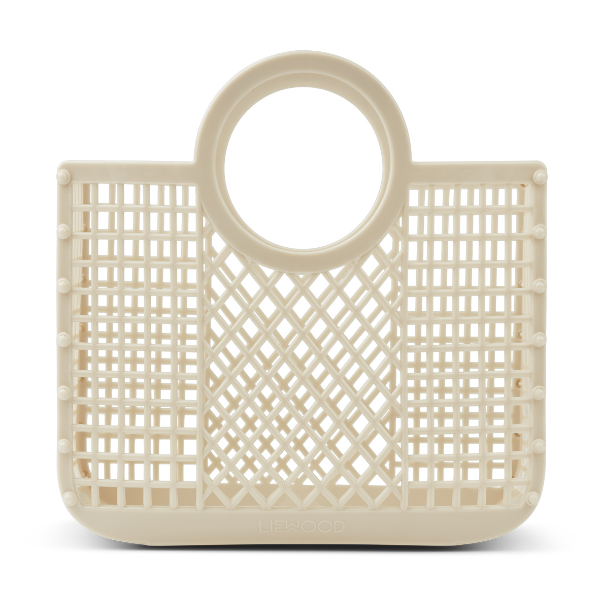 Liewood Samantha Korb Basket Plastik-Korb Sandy klein