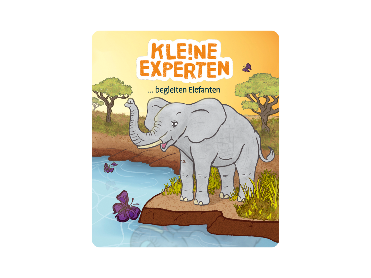 Tonies Kleine Experten begleiten Elefanten ab 3 Jahren