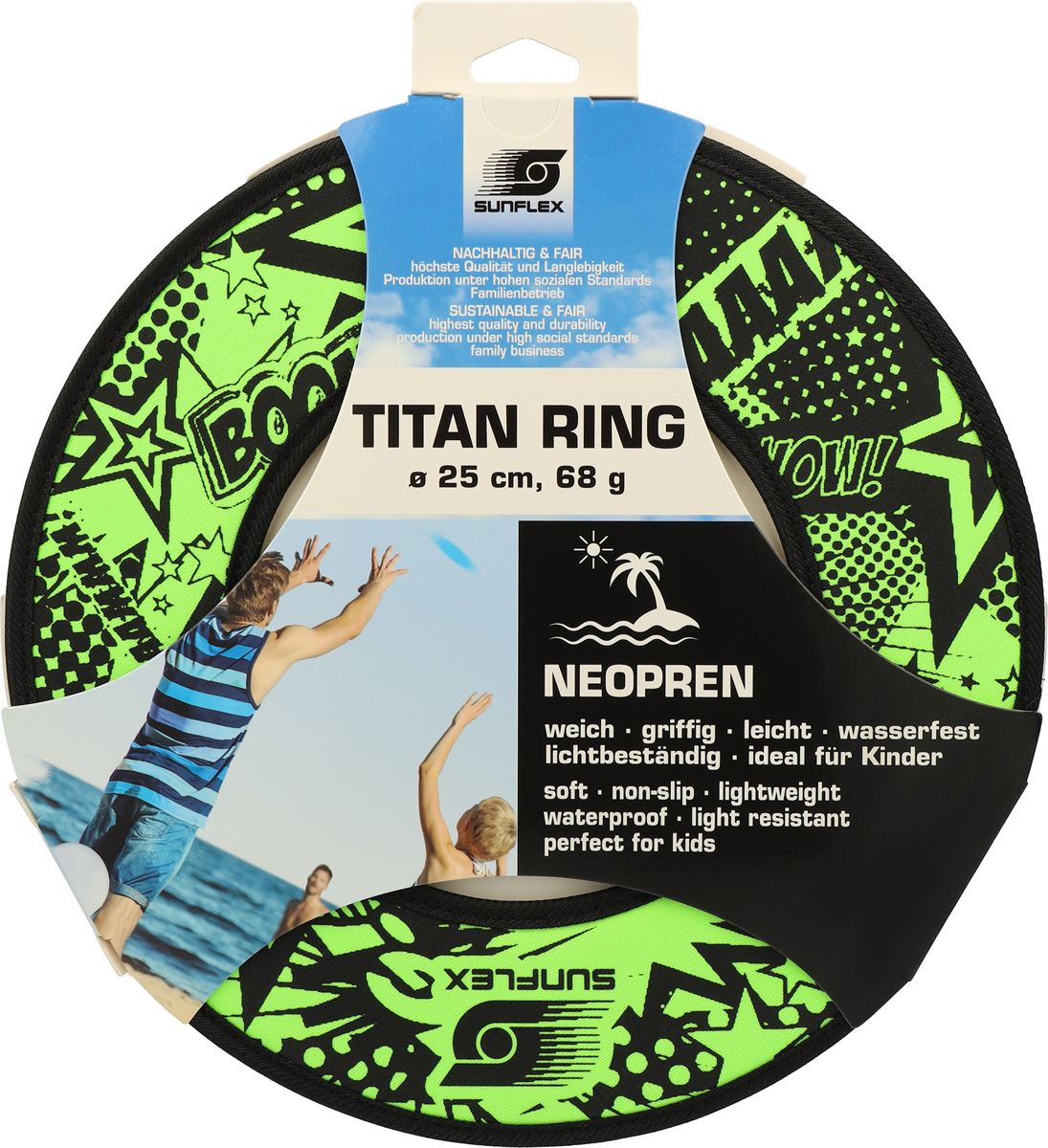 Sunflex Titan Ring Wurfring Funky Boom