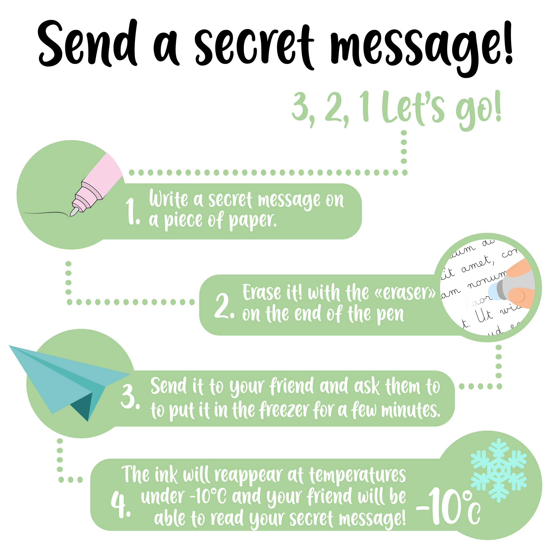 Legami Löschbarer Gelstift Gel Pen Ladybug Marienkäfer