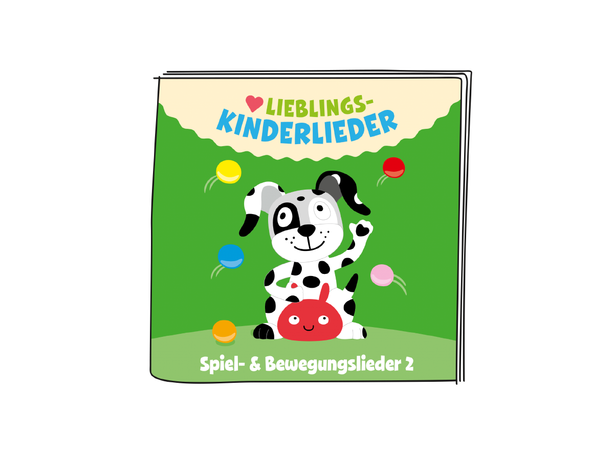 Tonies Lieblingskinderlieder Spiel und Bewegungslieder 2 ab 3 Jahren