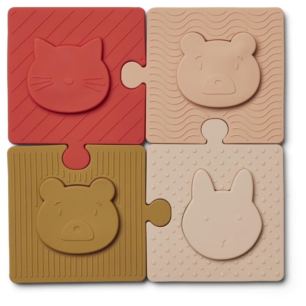 Liewood Silikon Puzzle Rose Multi Mix