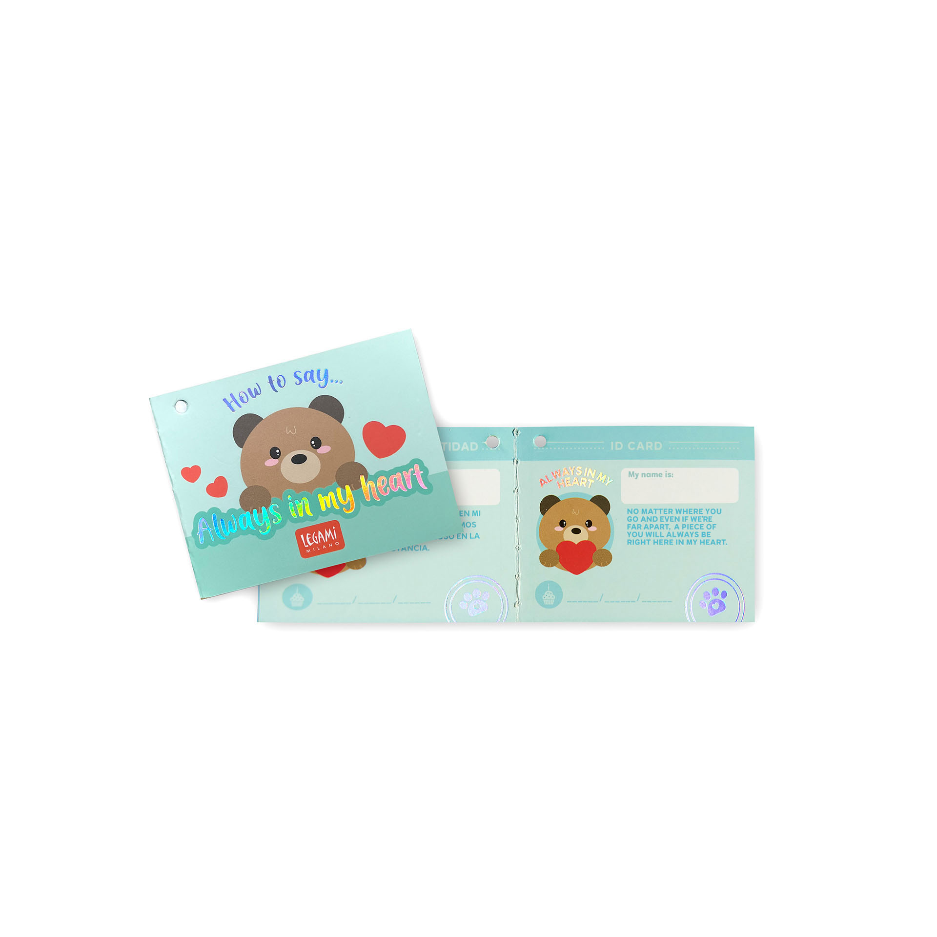Legami Plüschtier Kuscheltier Super Soft Mini Teddy Bear Bär Legami Plüschtier Kuscheltier Super Soft Mini Teddy Bear Bär
