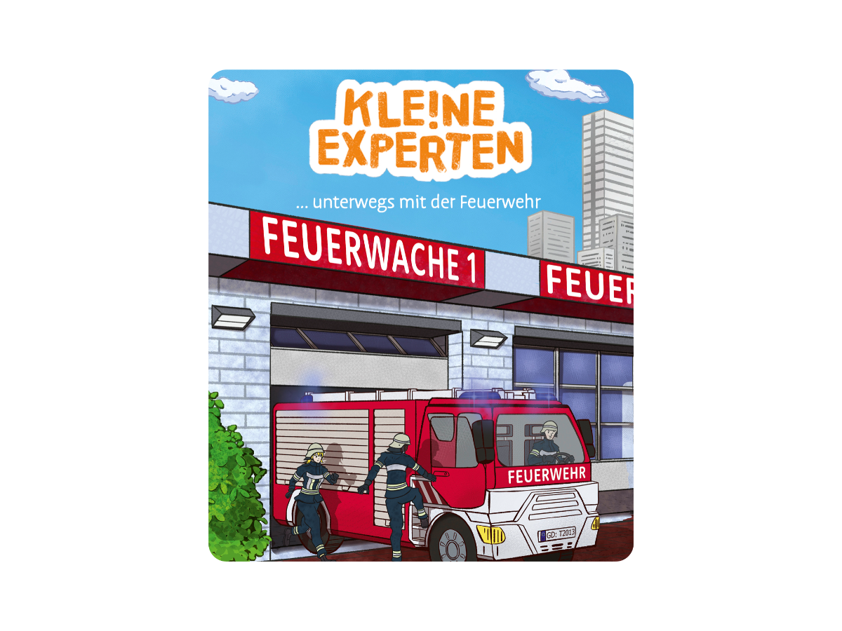 Tonies Kleine Experten löschen mit der Feuerwehr ab 3 Jahre