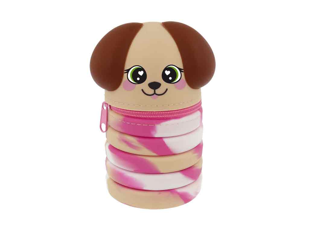 BB Klostermann Pop up Mäppchen Cutie Hund braun