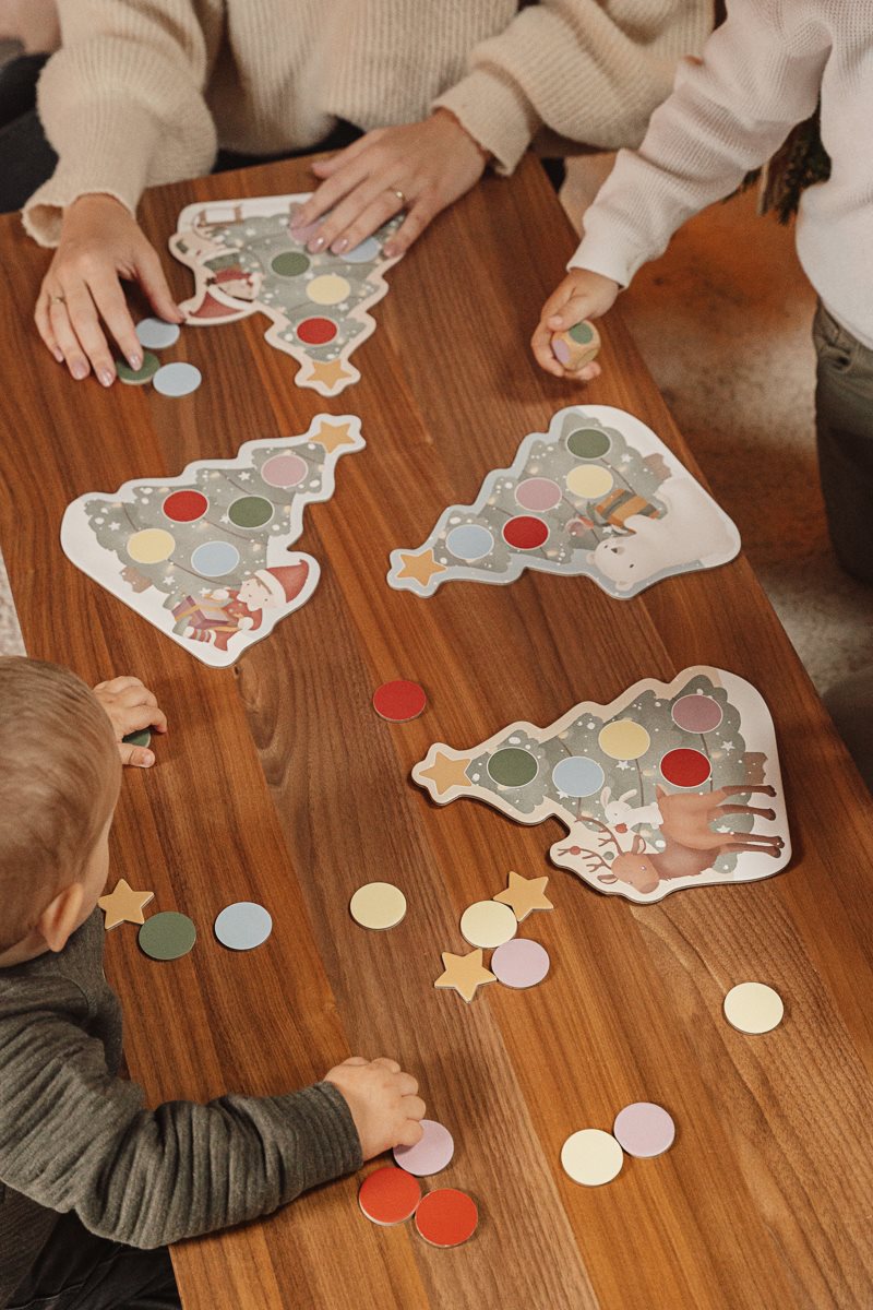 Little Dutch X-mas Weihnachtsbäume-Spiel