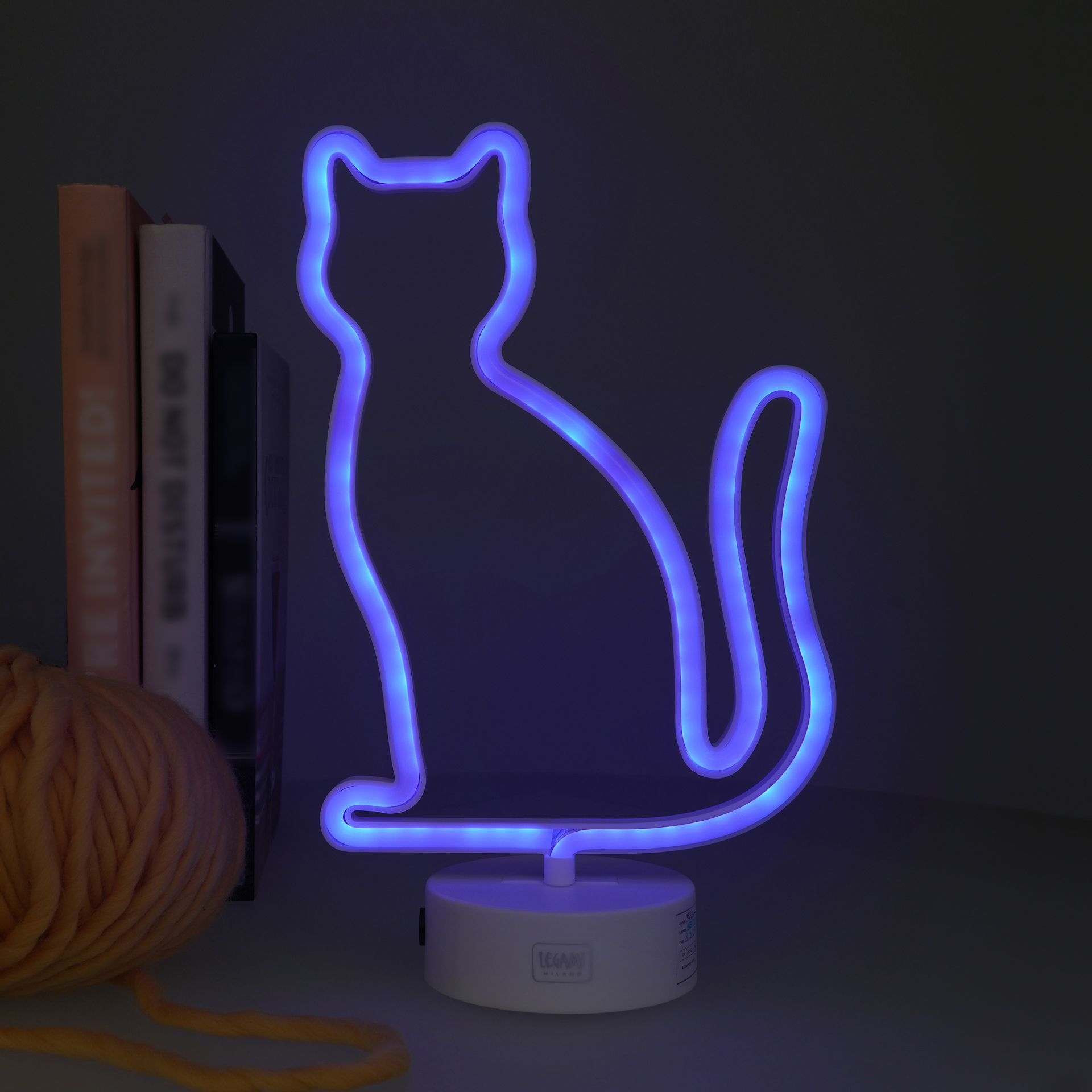 Legami Neon-Effekt LED Schild It's a sign Kitty Katze